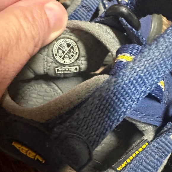 Keen Toddler 8 Navy Blue Sandals - Picture 5 of 10